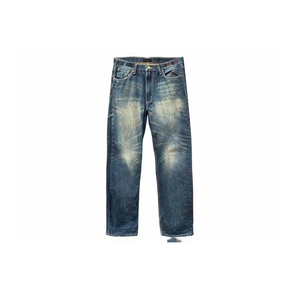TRAVIS SCOTT CACTUS JACK FOR FRAGMENT FROM OUR MINDS DENIM PANTS - PASTFRWRD