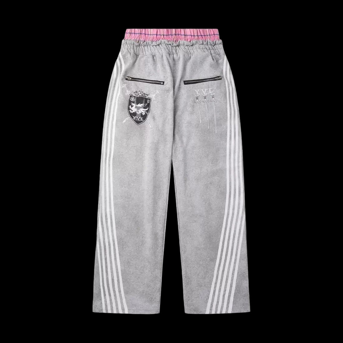 Cozy Worldwide Royal Knight Waxed Sweatpants PASTFRWRD