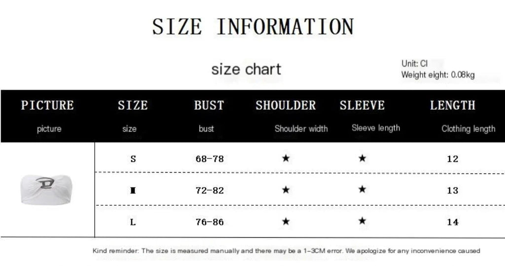 Diesel Strapless Logo Top