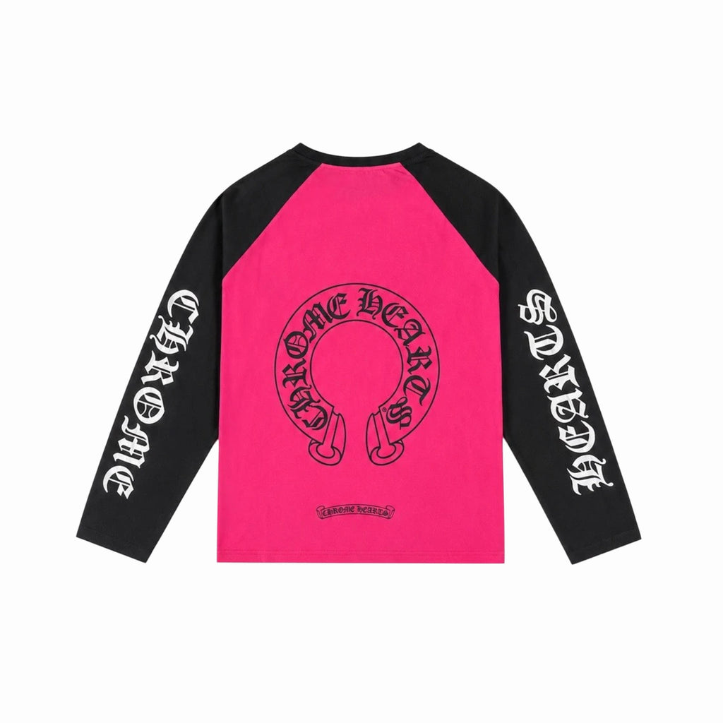 Chrome Hearts Horseshoe Neck Logo L/S T-Shirt - PASTFRWRD