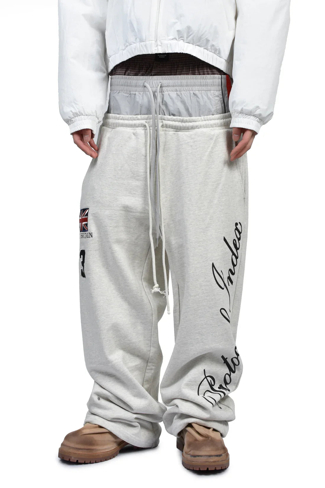 Protocol Index 3 LAYERED SWEAT PANTS - PASTFRWRD
