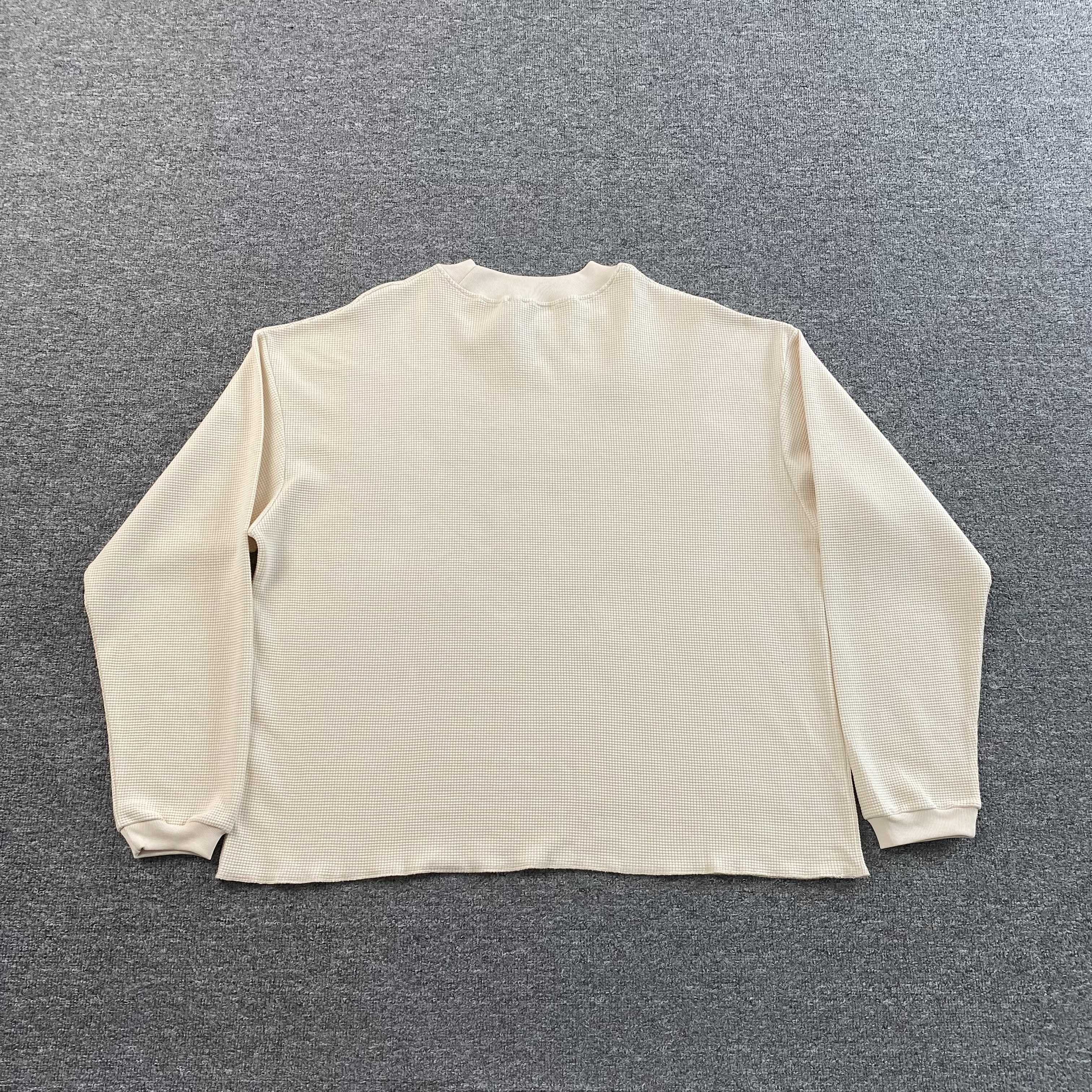 SKYLRK COACHELLA ITS NOT CLOCKING TO YOU CREWNECK THERMAL T SHIRT - PASTFRWRD