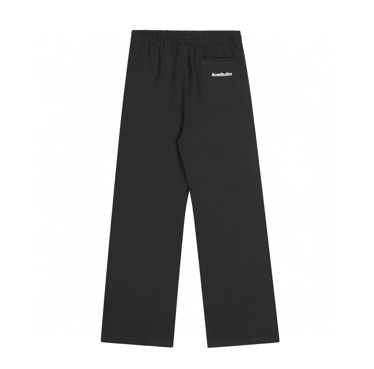 ACNE STUDIOS PRINTED LOGO STAMP SWEATPANTS - PASTFRWRD