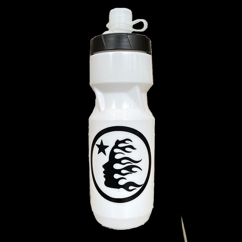 Hellstar Studios Sports Bottle with leak-proof design and durable sleek black finish.