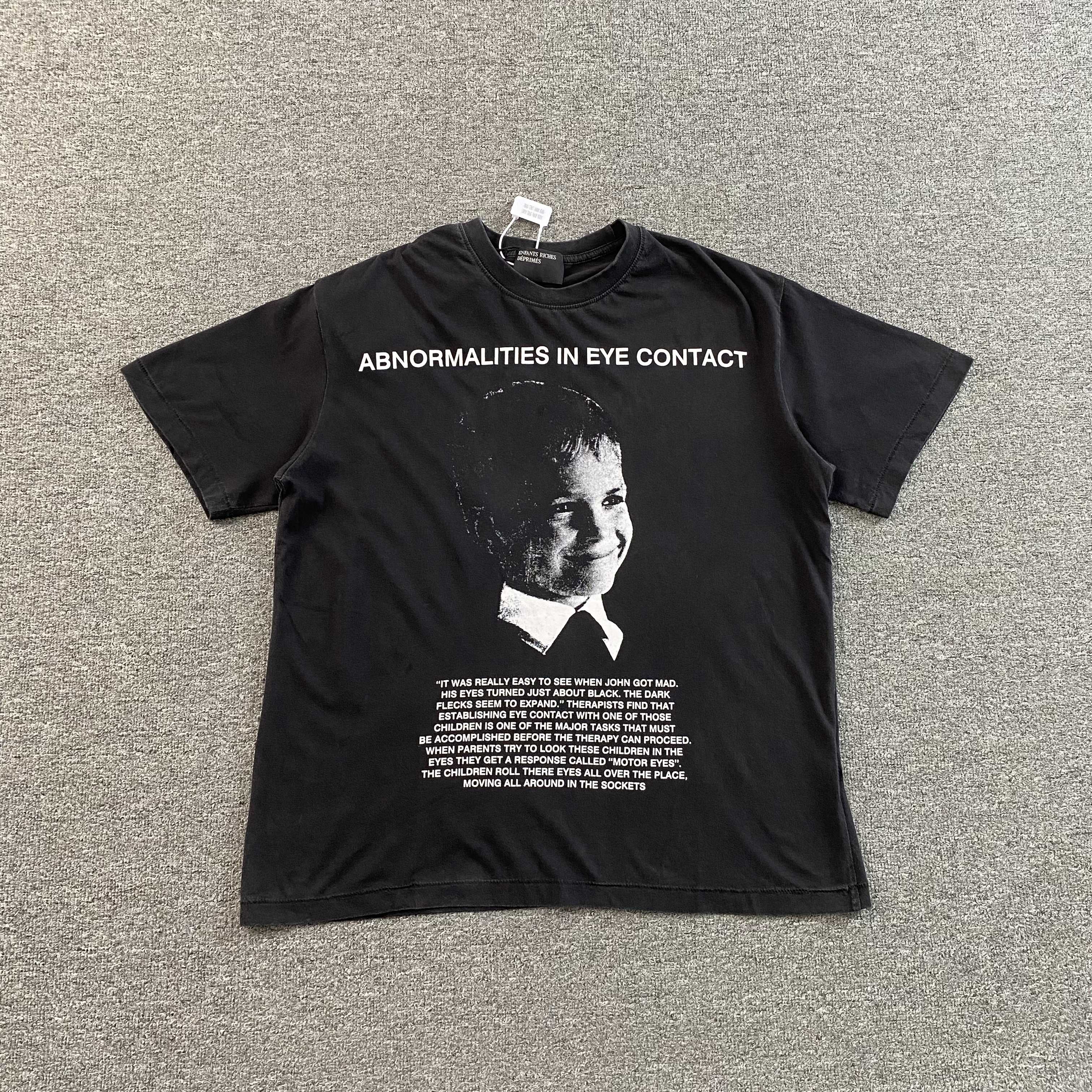 ERD ABNORMALITIES IN EYE CONTACT T SHIRT - PASTFRWRD