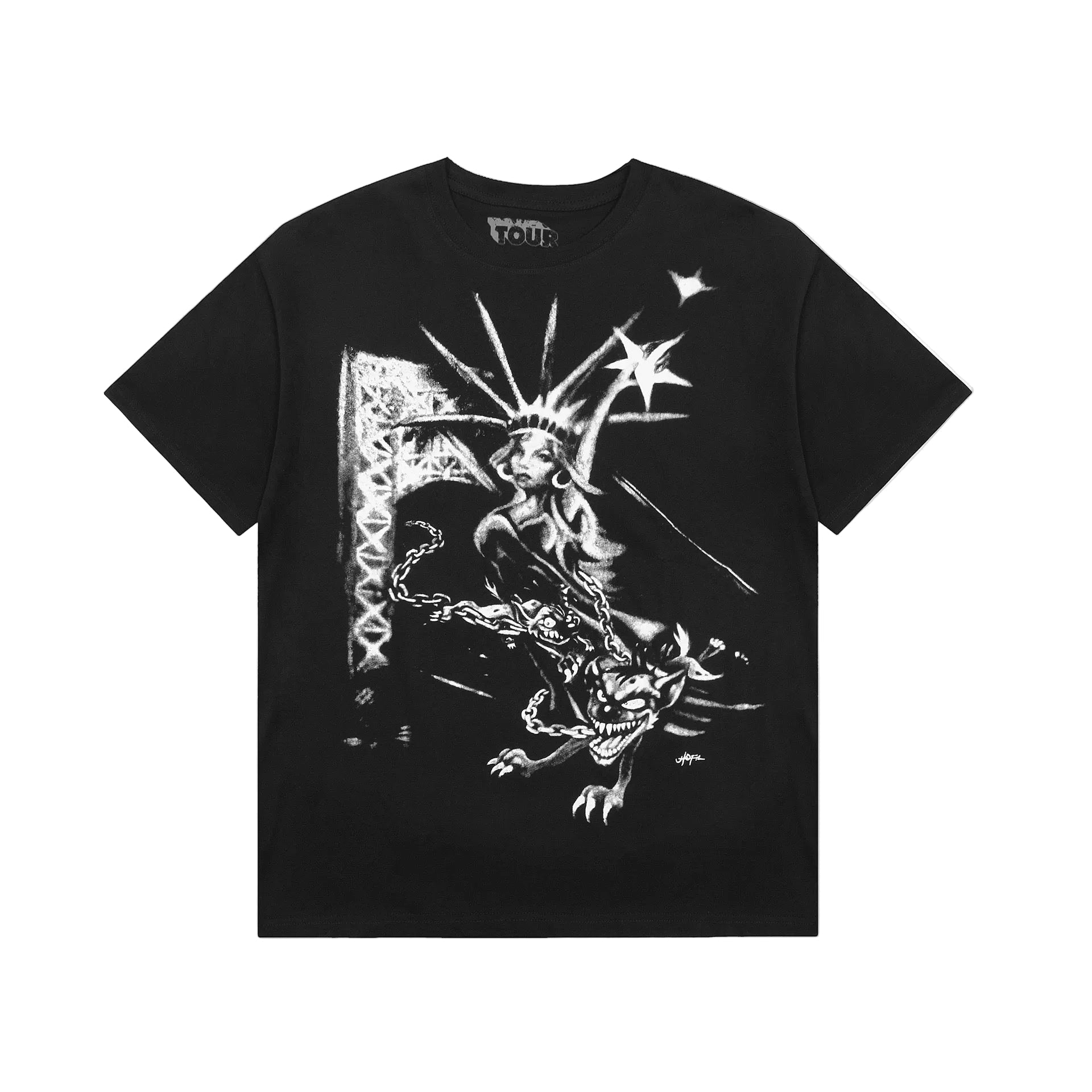 TRAVIS SCOTT METLIFE LIBERTY T-SHIRT - PASTFRWRD