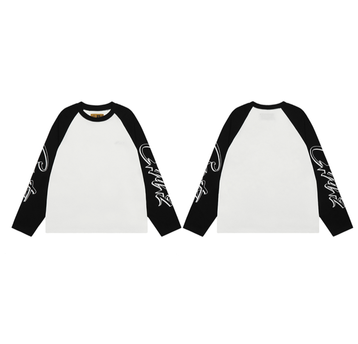 Corteiz T-shirt in a vintage faded wash with a ribbed crewneck and short sleeves.