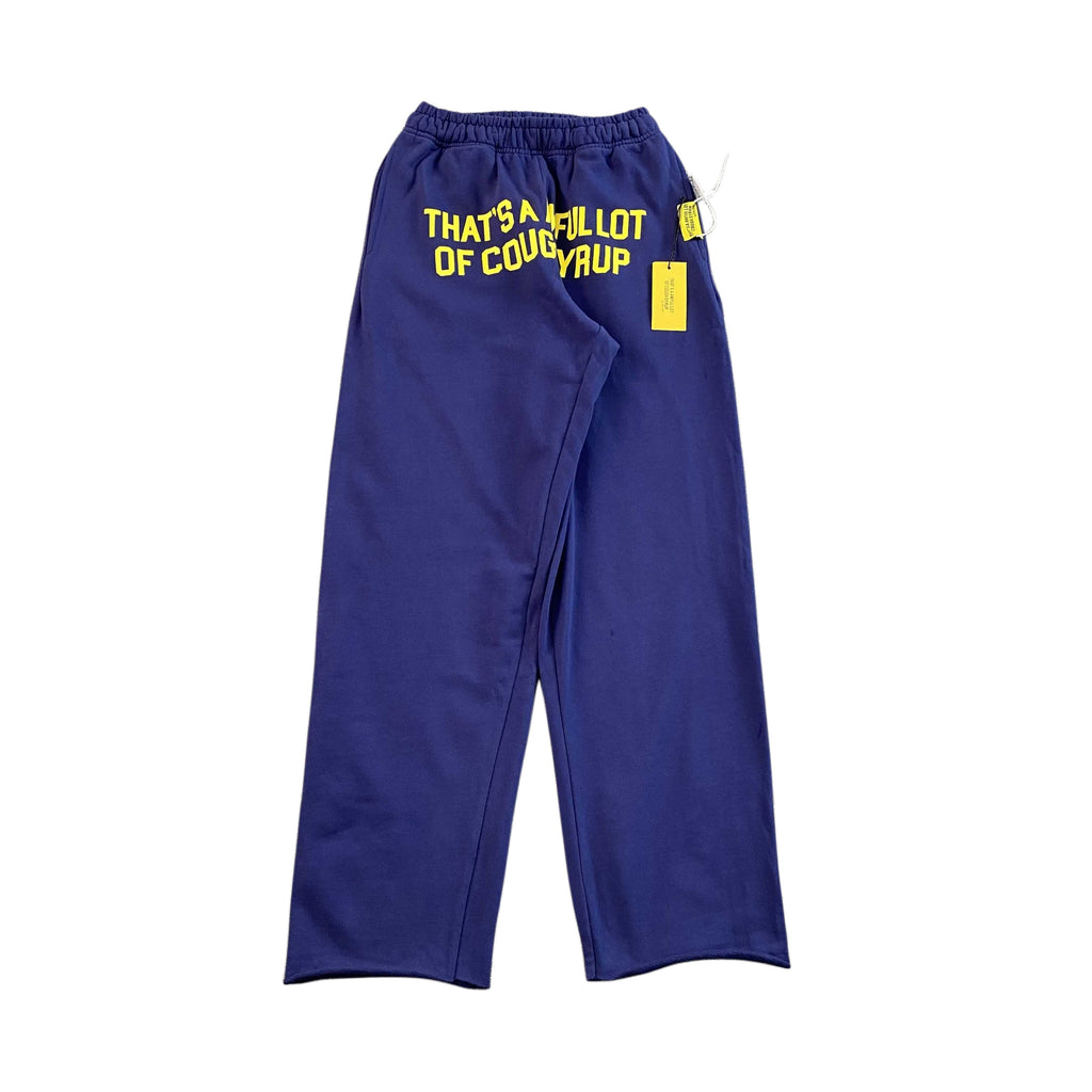 ALOCS NAVY BLUE CLASSIC SWEATPANTS - PASTFRWRD