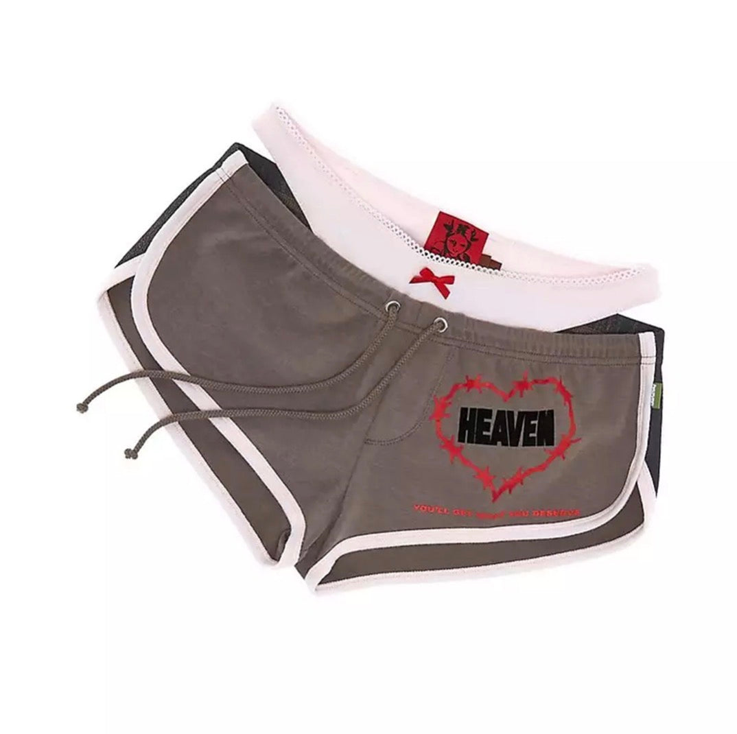 HEAVEN BY MARC JACOBS DOUBLE WAIST SHORTS - PASTFRWRD