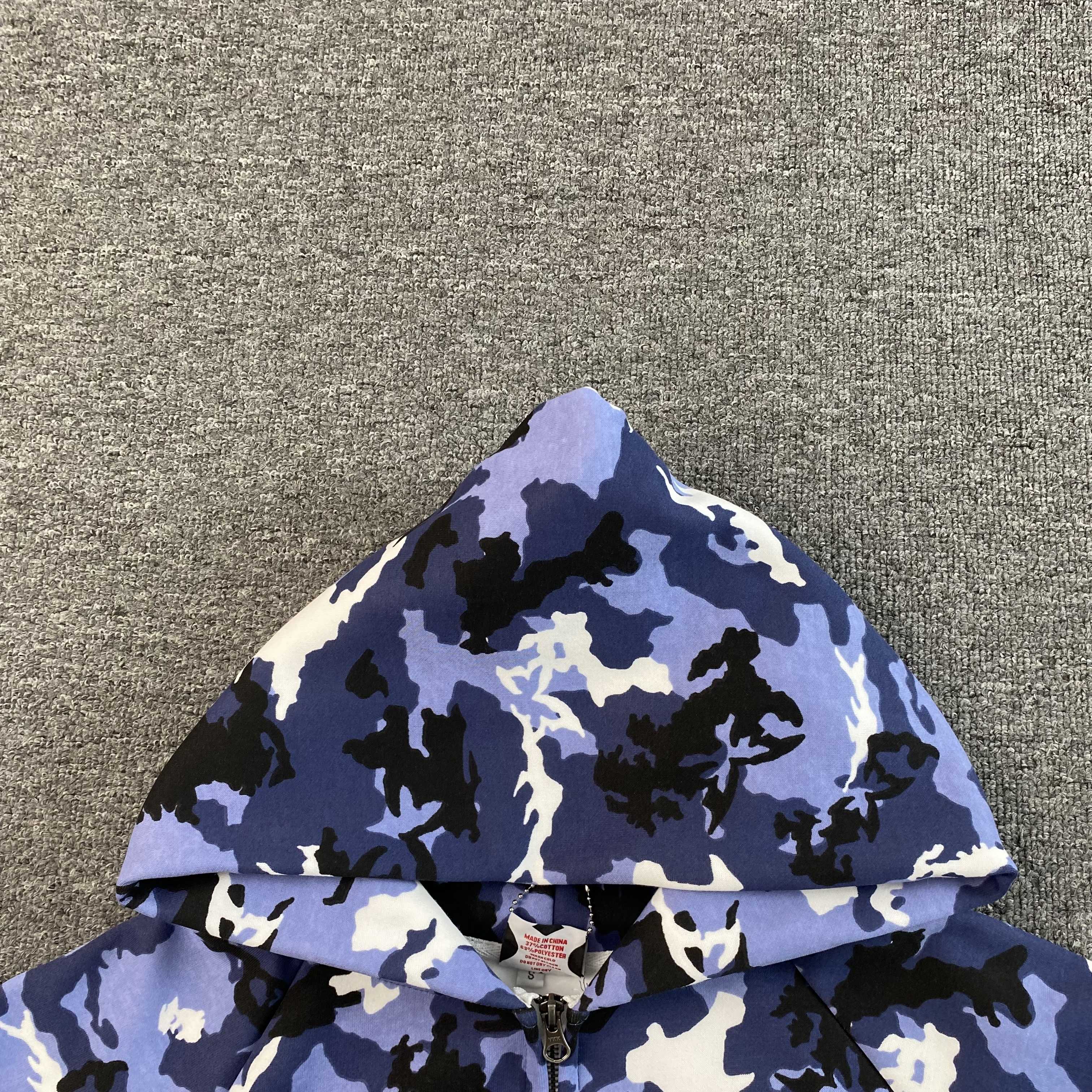 MERTRA TERRAIN CAMO HOOD ZIP UP - PASTFRWRD