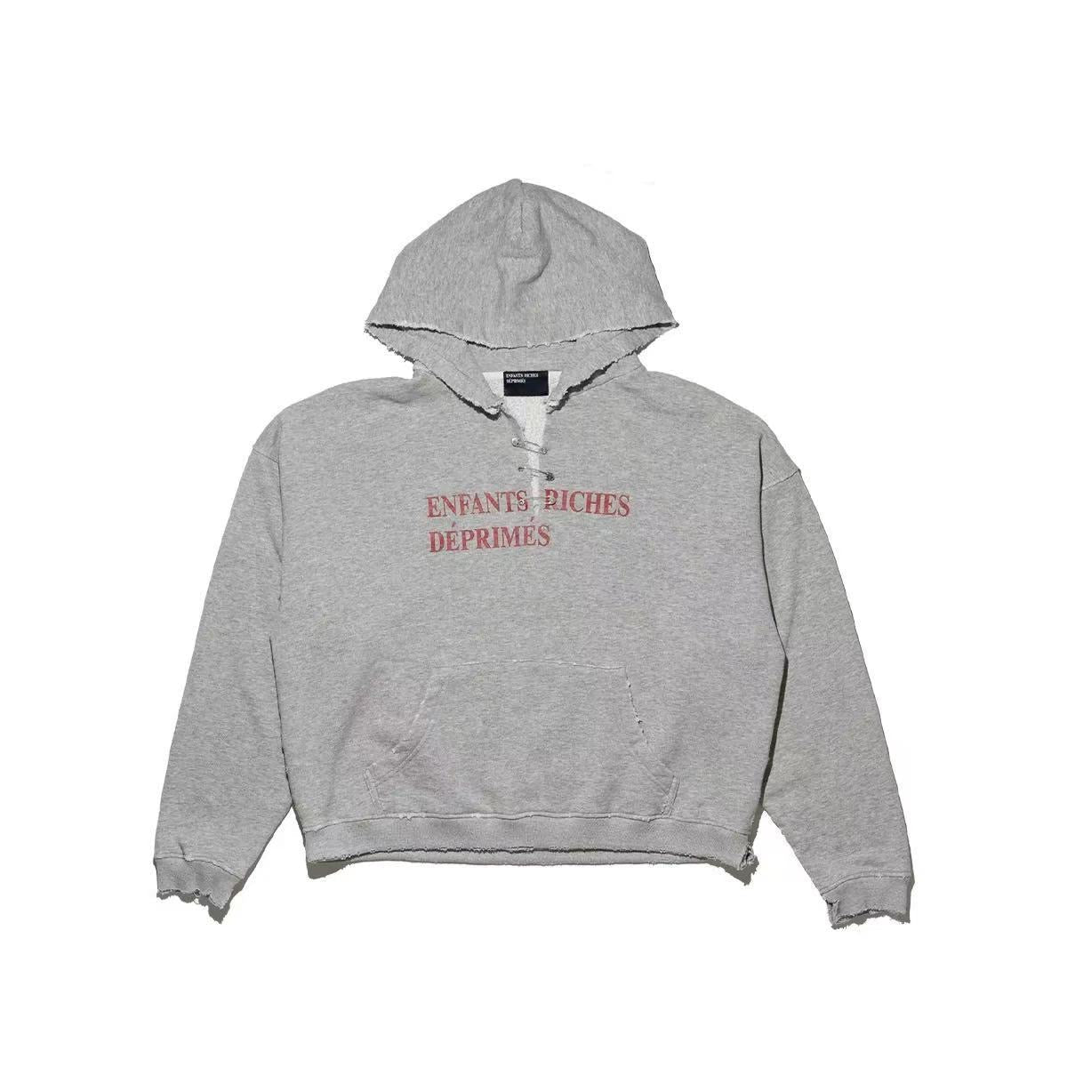 Enfants Riches Déprimés Destroyed Clip Hoodie - PASTFRWRD