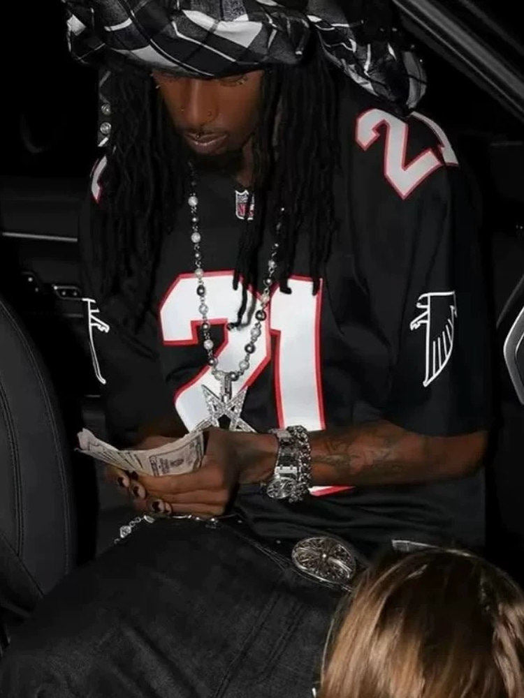 atlanta falcons deion sanders jersey - PASTFRWRD