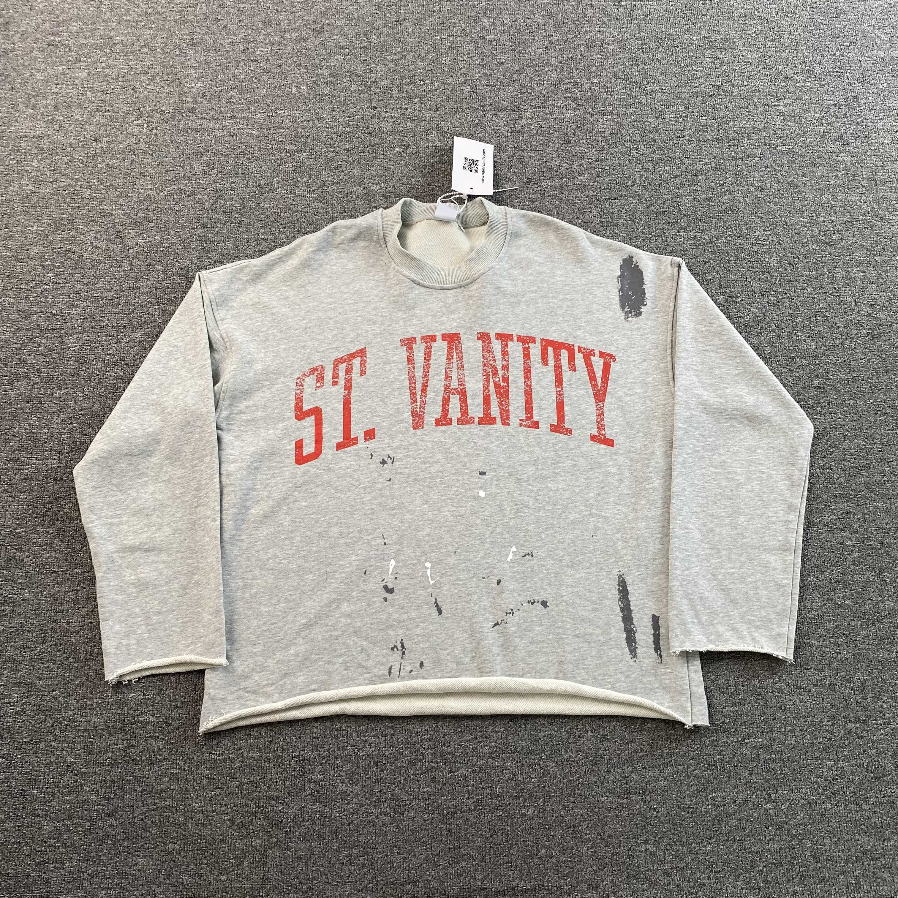 SAINT VANITY BADGERS CREWNECK T SHIRT - PASTFRWRD