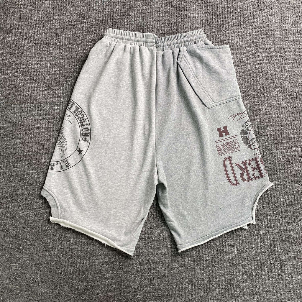 PROTOCOL INDEX RECONSTRUCTED SWEAT SHORTS - PASTFRWRD