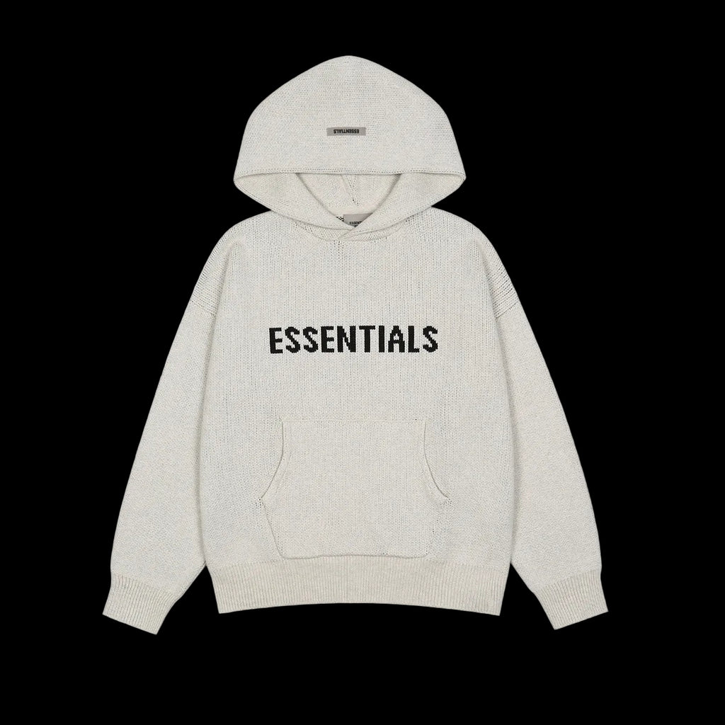 FOG Essentials Knit Hoodie - PASTFRWRD