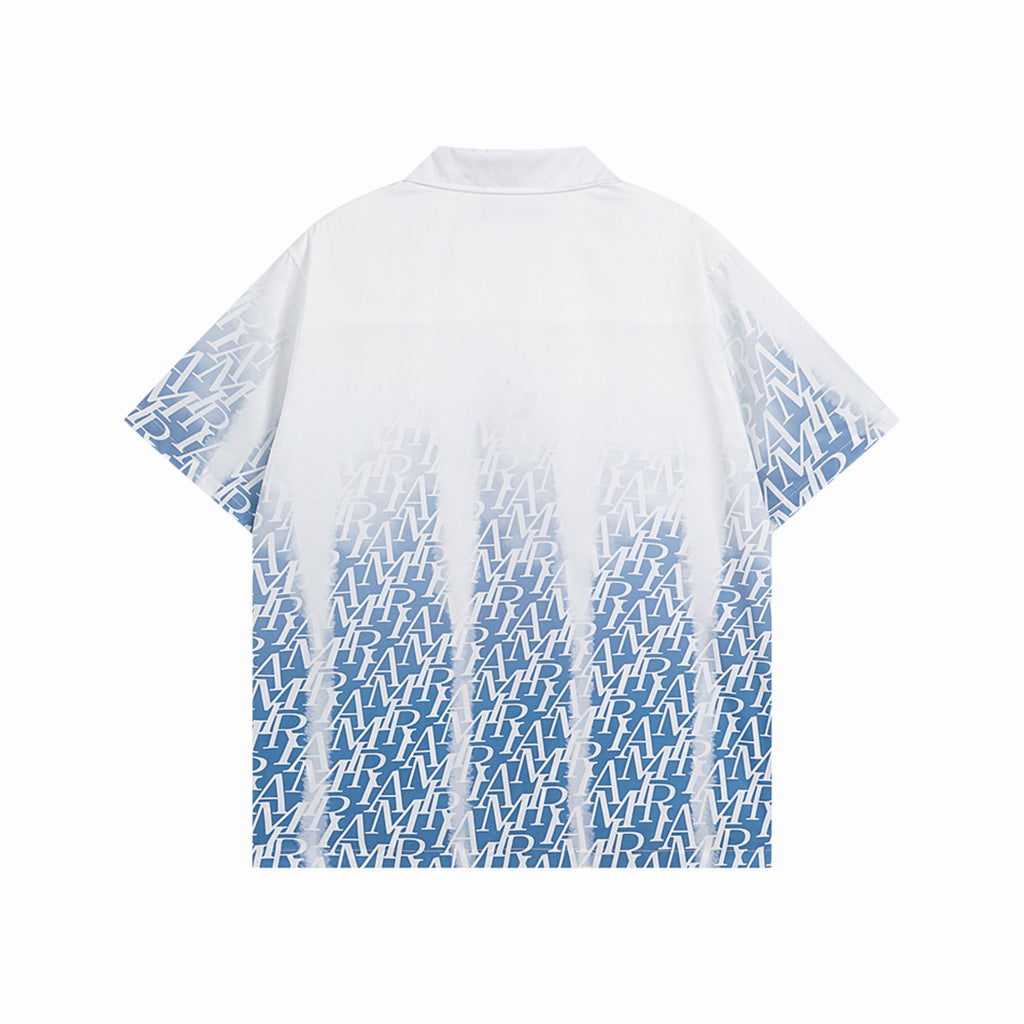 AMIRI LOGO PRINTED GRADIENT SHIRT - PASTFRWRD