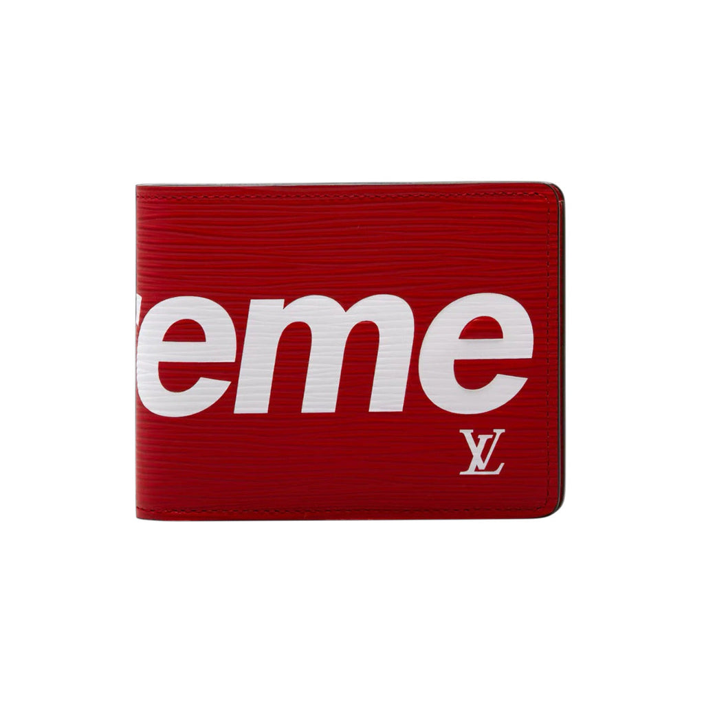 SUPREME X LV WALLET RED - PASTFRWRD