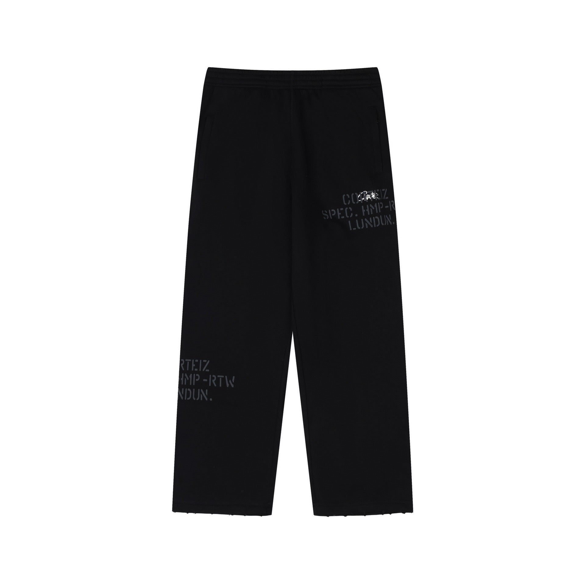 CORTEIZ OPEN HMP STENCIL OPEN LEG SWEATPANTS - PASTFRWRD