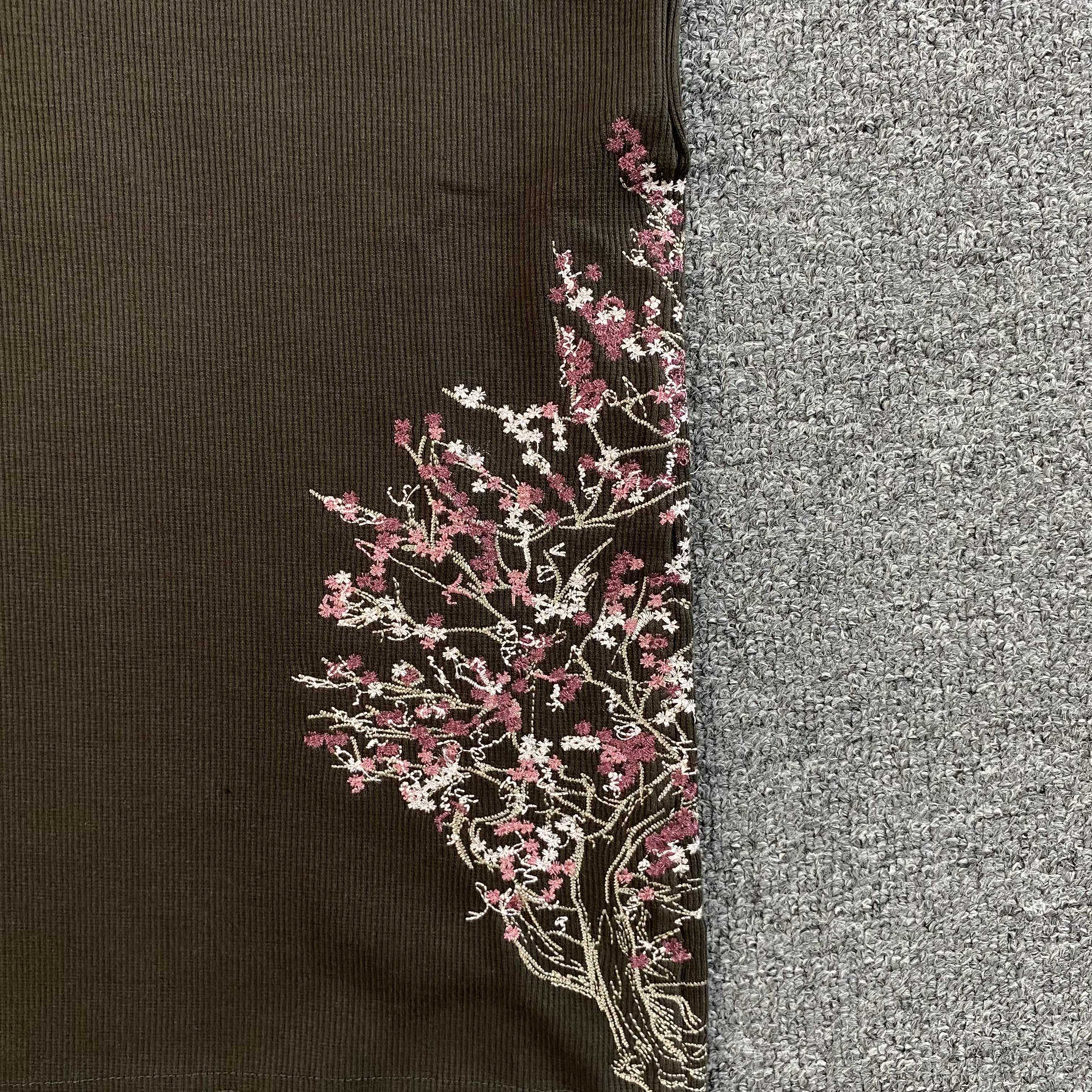 Derschutze "blossom v2" tanktop anthracite - PASTFRWRD