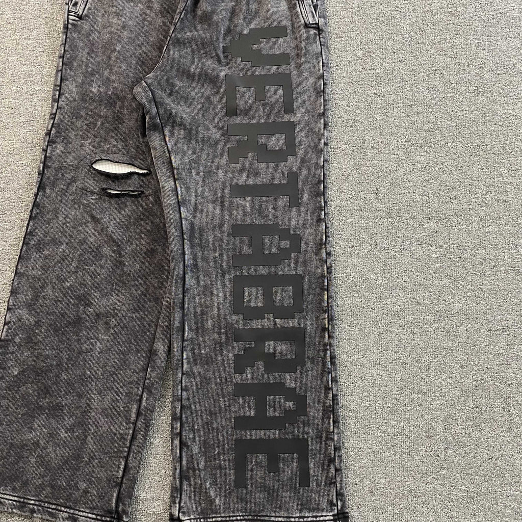 VERTABRAE C20 ASH GRAY SWEATPANTS - PASTFRWRD