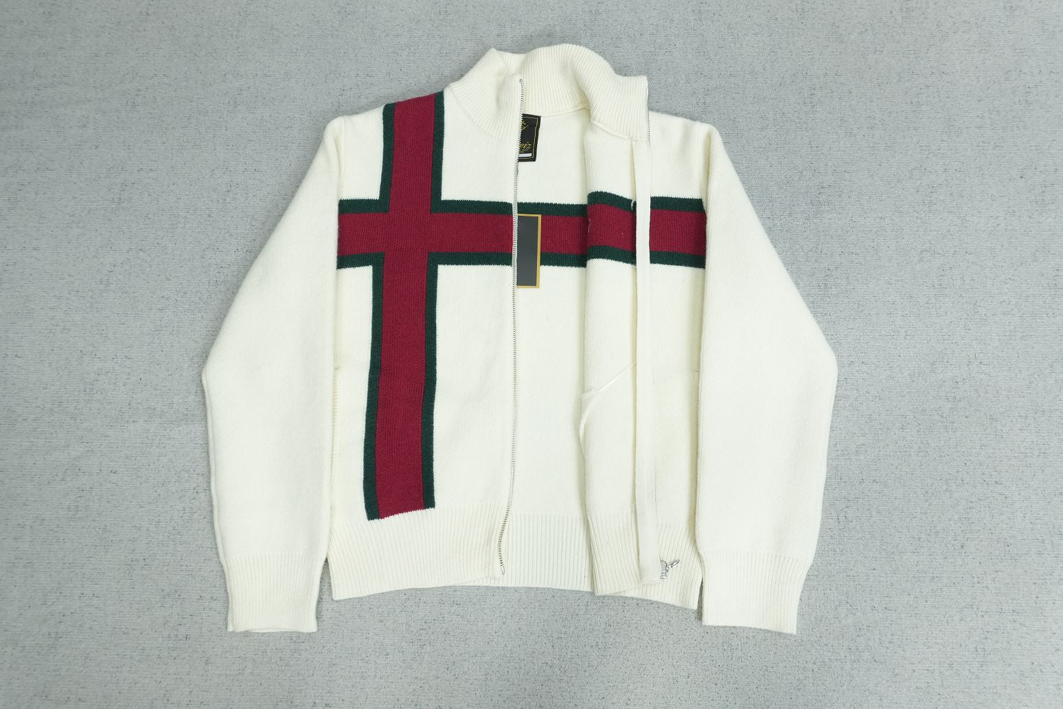 CORTEIZ LUX KNIT ZIP UP TOP - PASTFRWRD