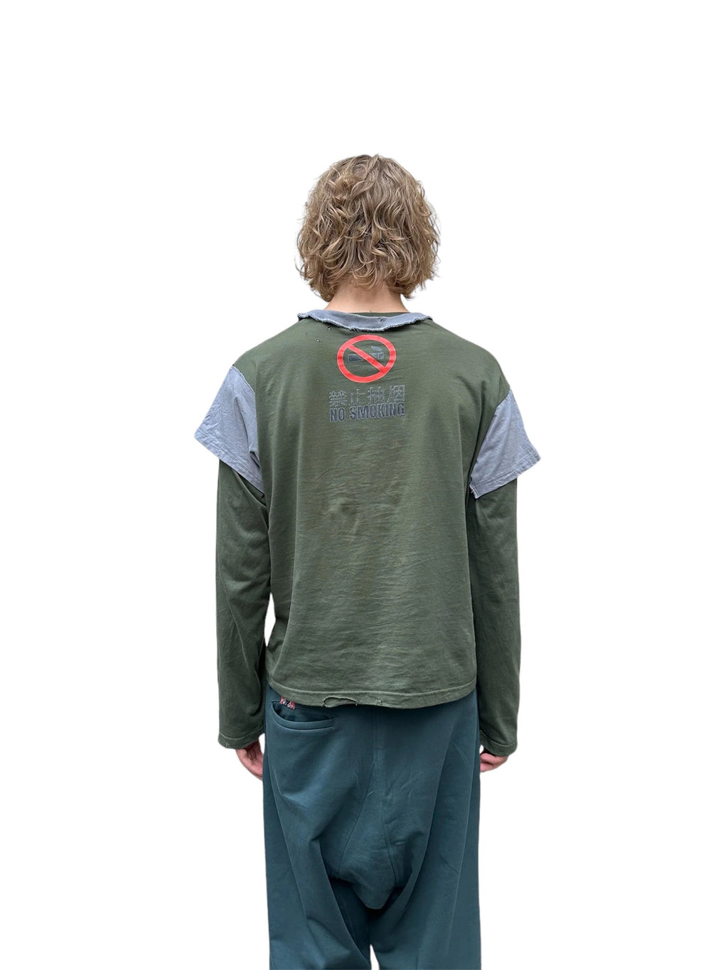 noname264781 'i am not a smoker' longsleeve tee - PASTFRWRD