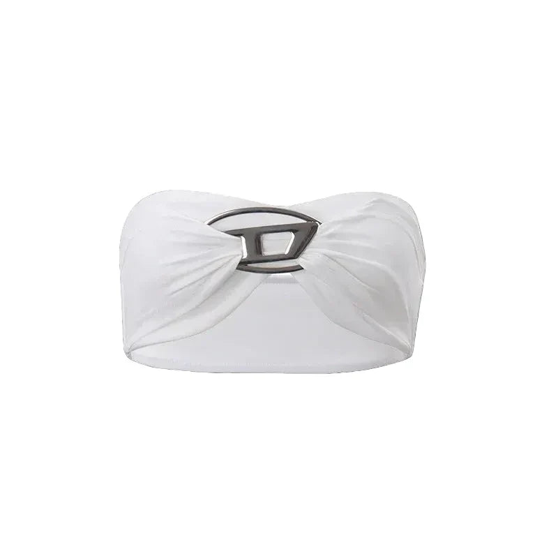 Diesel Strapless Logo Top