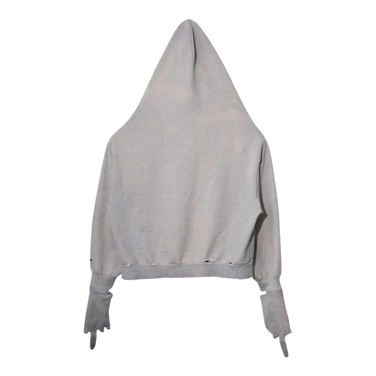 Project G/R Zygon Zip Up Hooded Sweatshirt Grey
