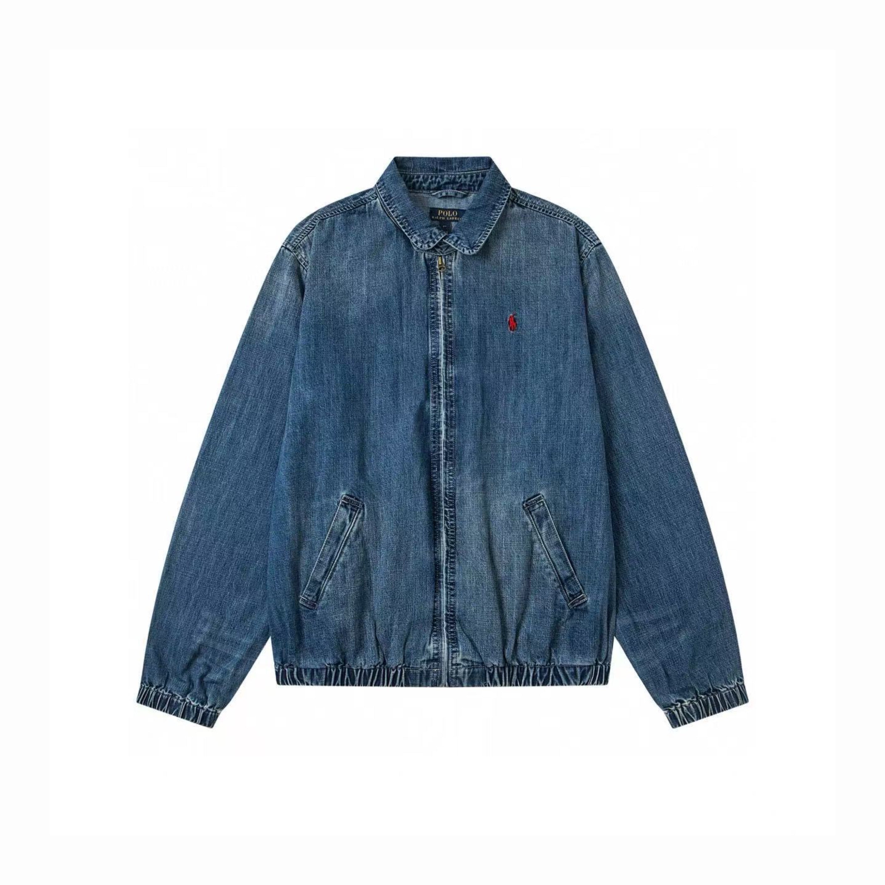 POLO RALPH LAUREN VINTAGE WASHED DENIM JACKET - PASTFRWRD