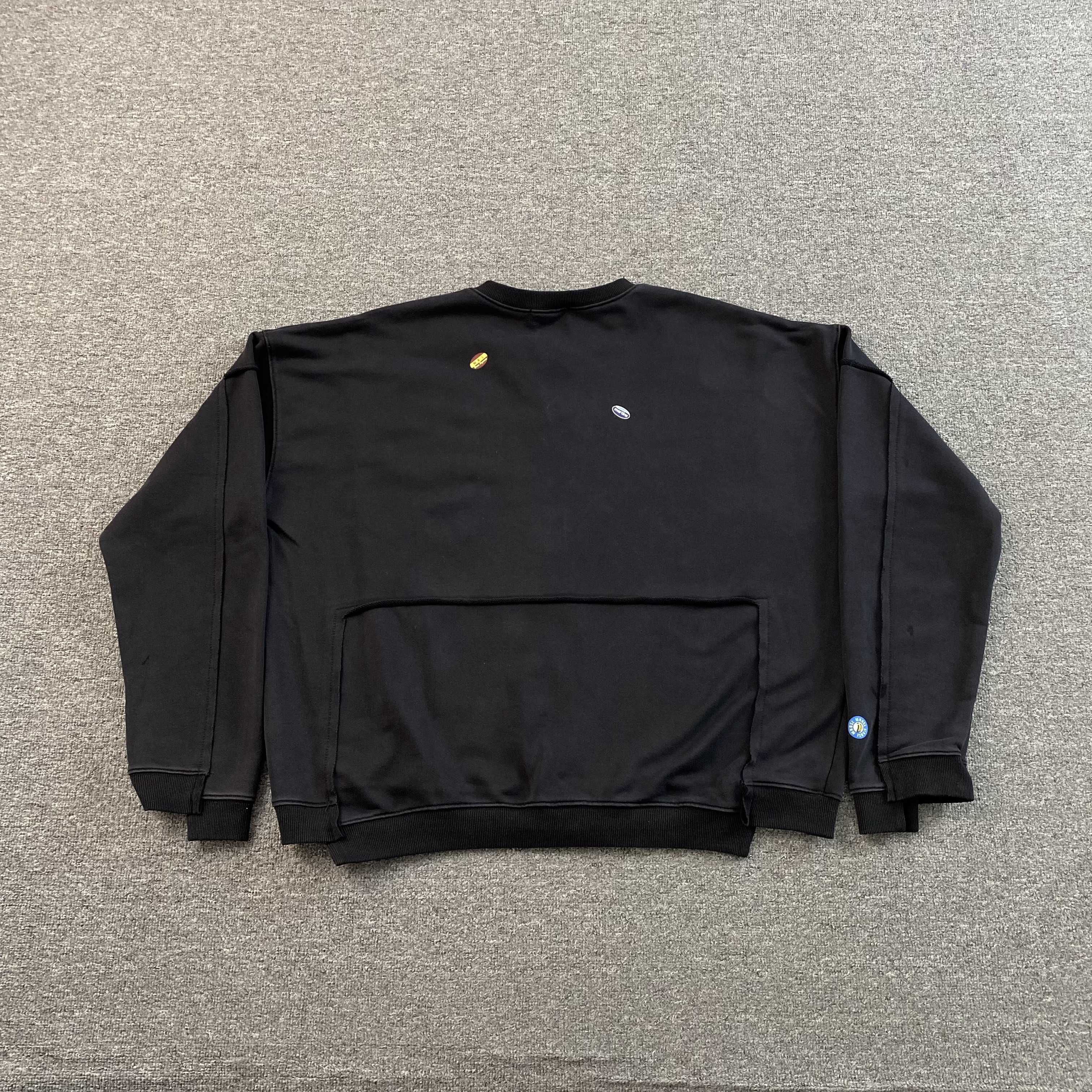 MARTIN ROSE DISTRESSED LOGO ZIP UP - PASTFRWRD