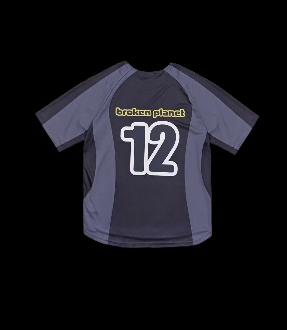 Faded wash football jersey made from heavyweight cotton with a relaxed fit.