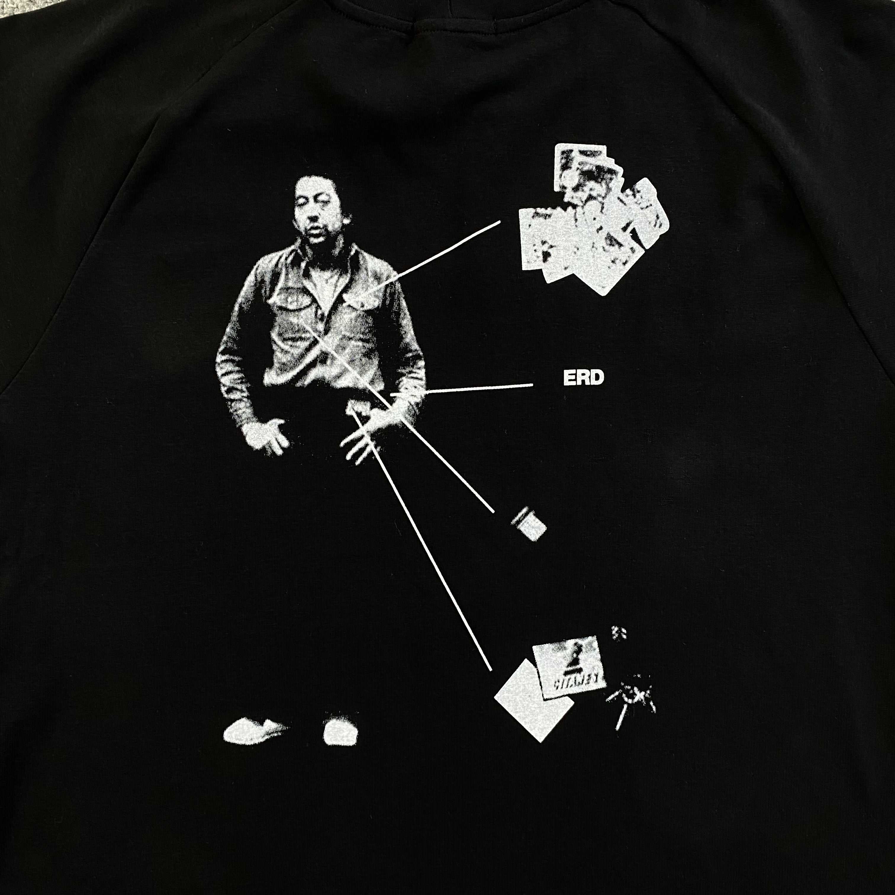 ERD SERGE RAGLAN T SHIRT - PASTFRWRD