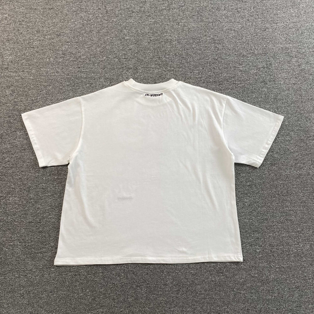 MERTRA STACKED LOGO T SHIRT - PASTFRWRD
