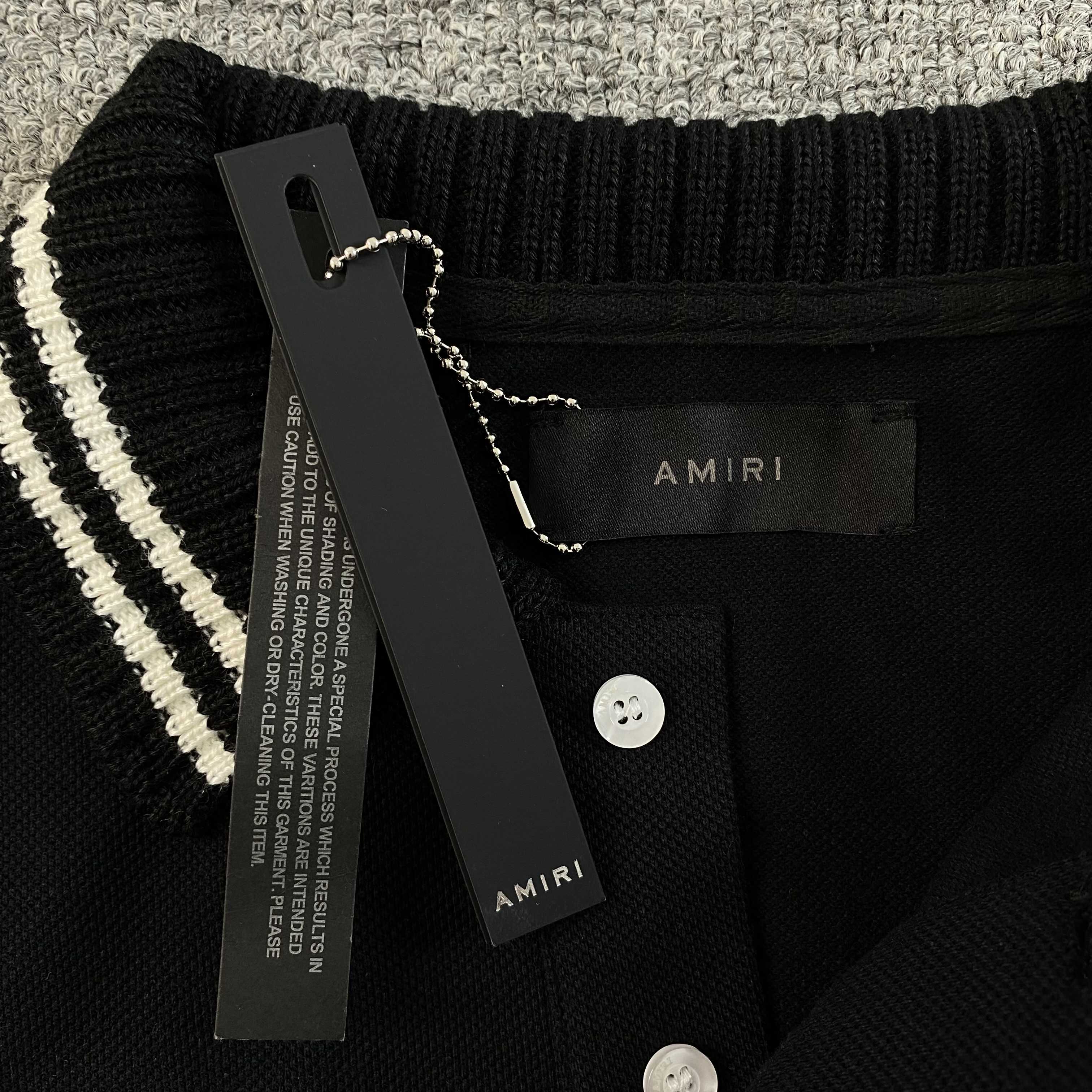 AMIRI SPORT OVERSIZED POLO T SHIRT - PASTFRWRD