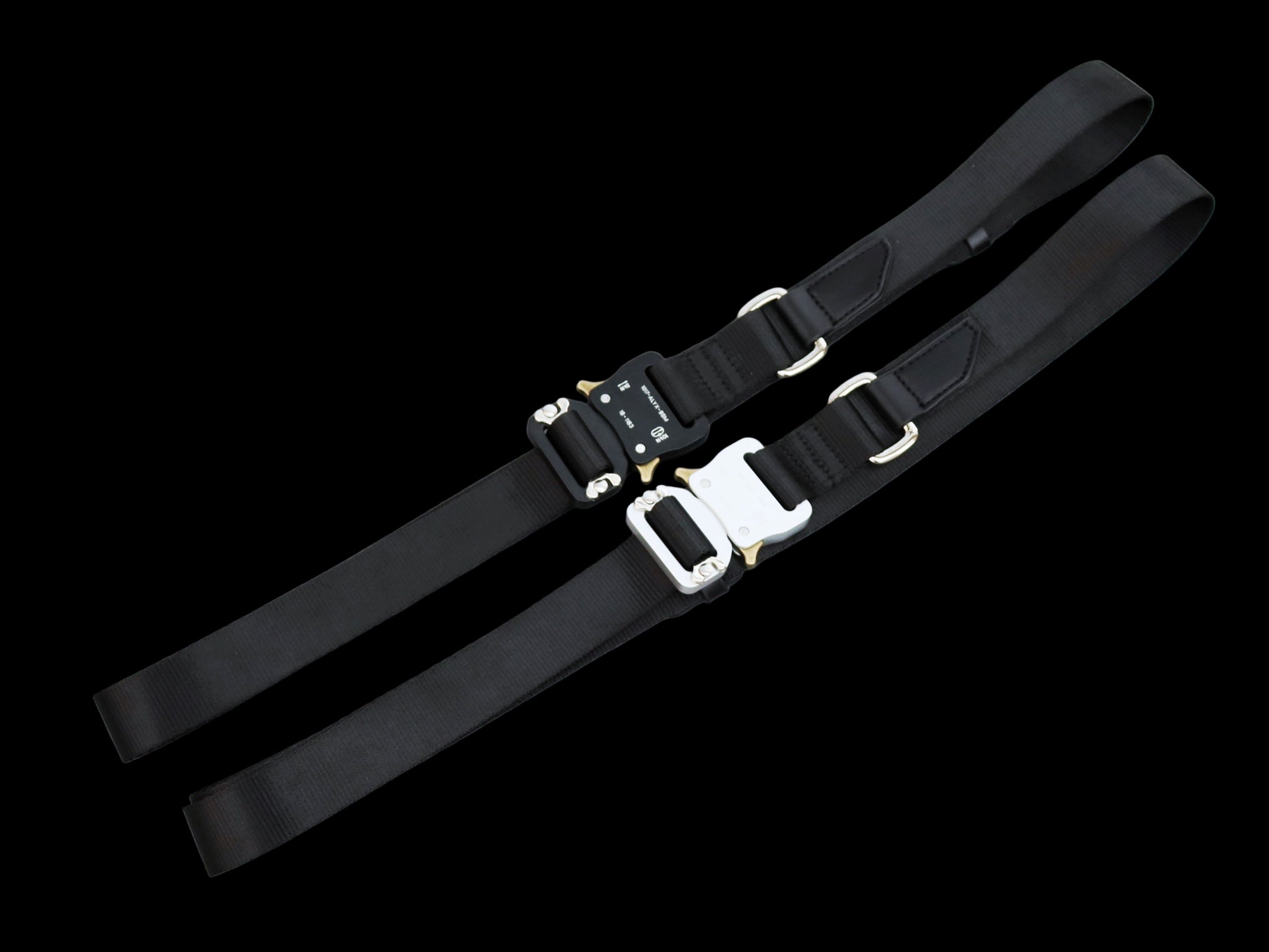 Alyx Belt in black with a sleek finish and modern design suitable for various outfits.