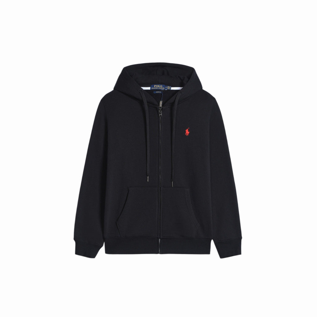 RALPH LAUREN ZIP UP HOODIE - PASTFRWRD