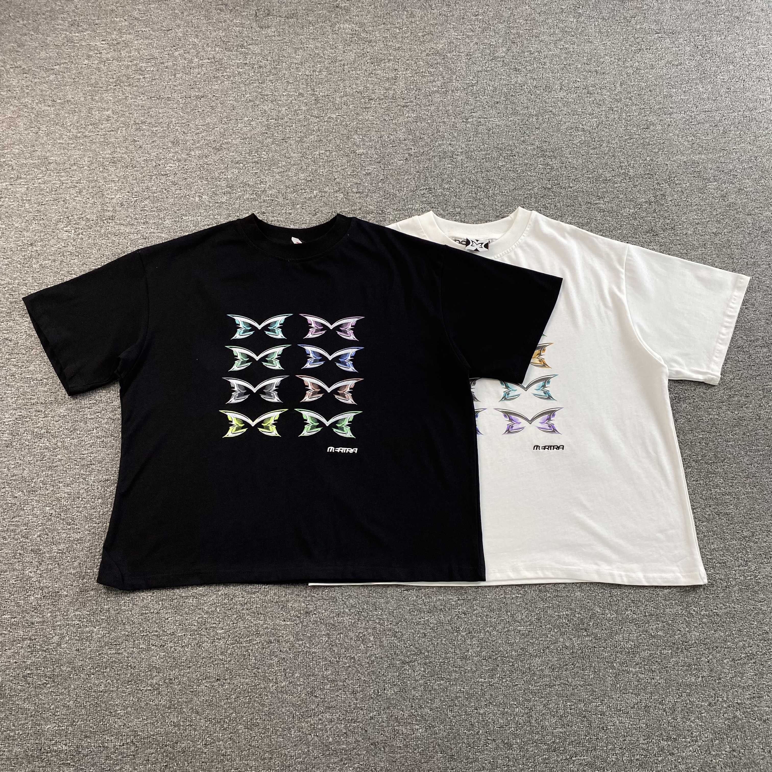 MERTRA STACKED LOGO T SHIRT - PASTFRWRD