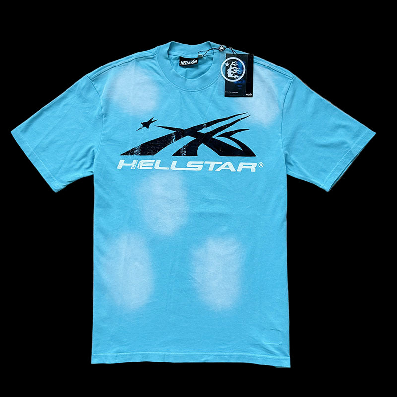 A collection of Hellstar T-Shirts in 13 colors, featuring a ribbed crewneck and short sleeves.