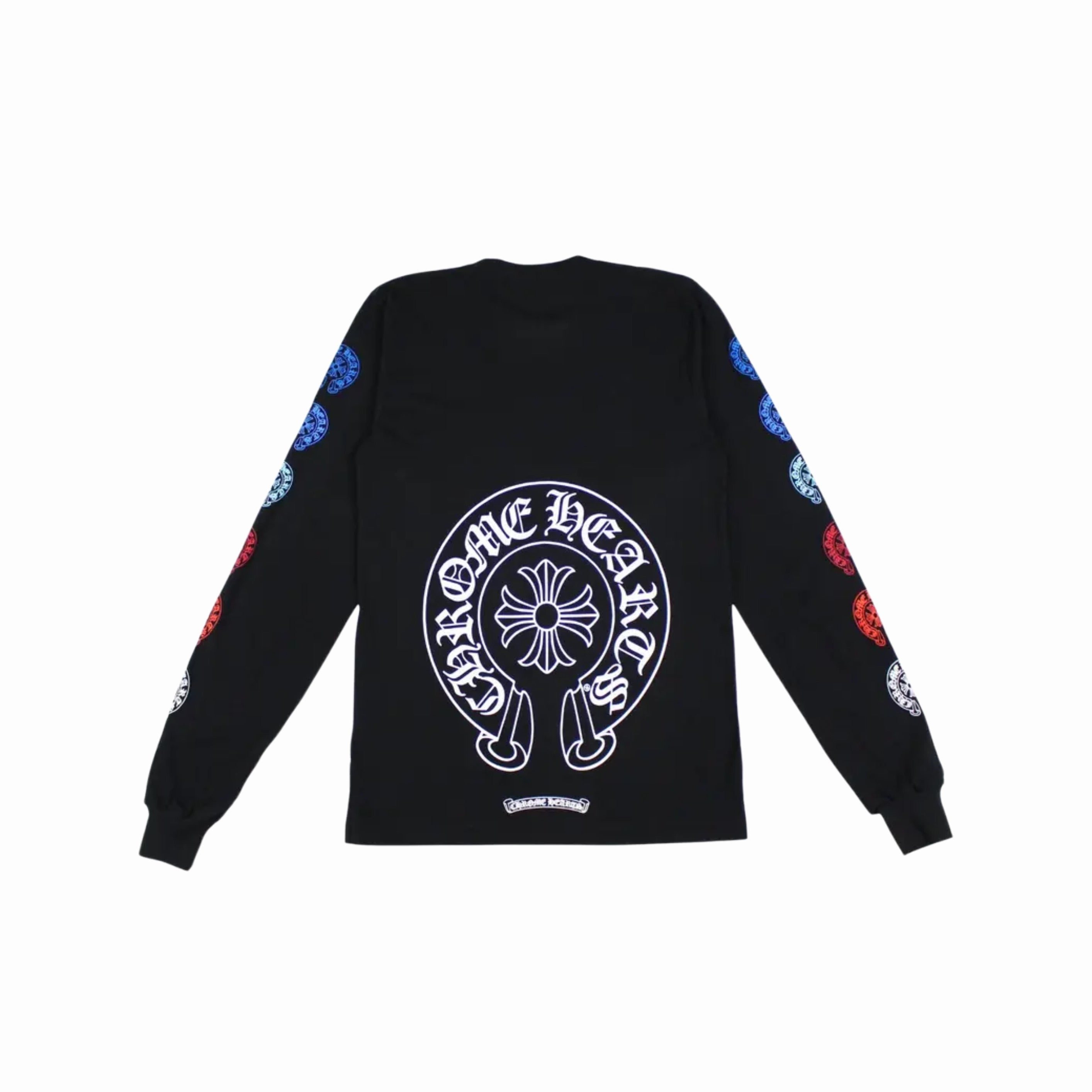 CHROME HEARTS MULTICOLOUR HORSESHOE L/S T-SHIRT - PASTFRWRD