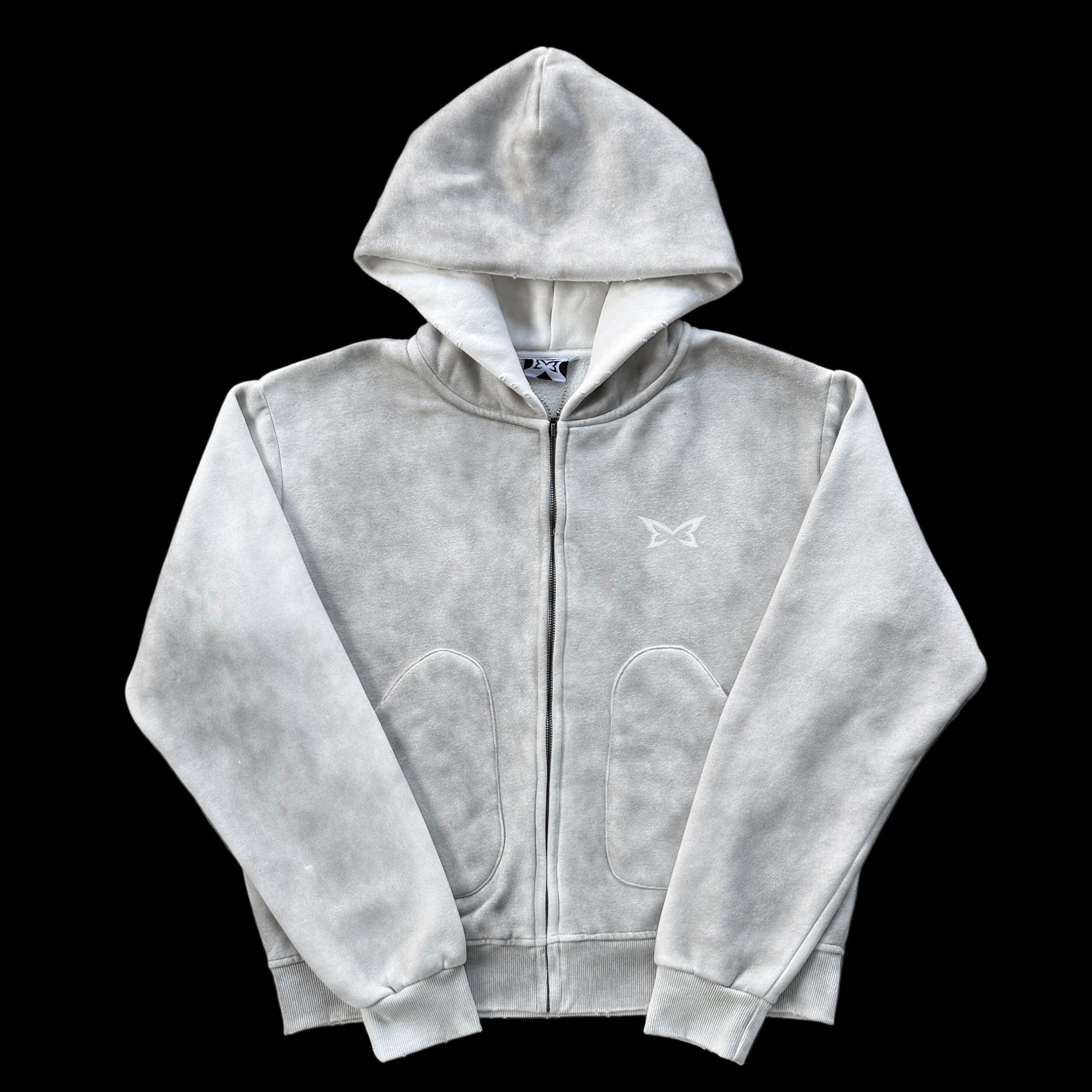 Mertra Dirt Hood Zip-Up PASTFRWRD