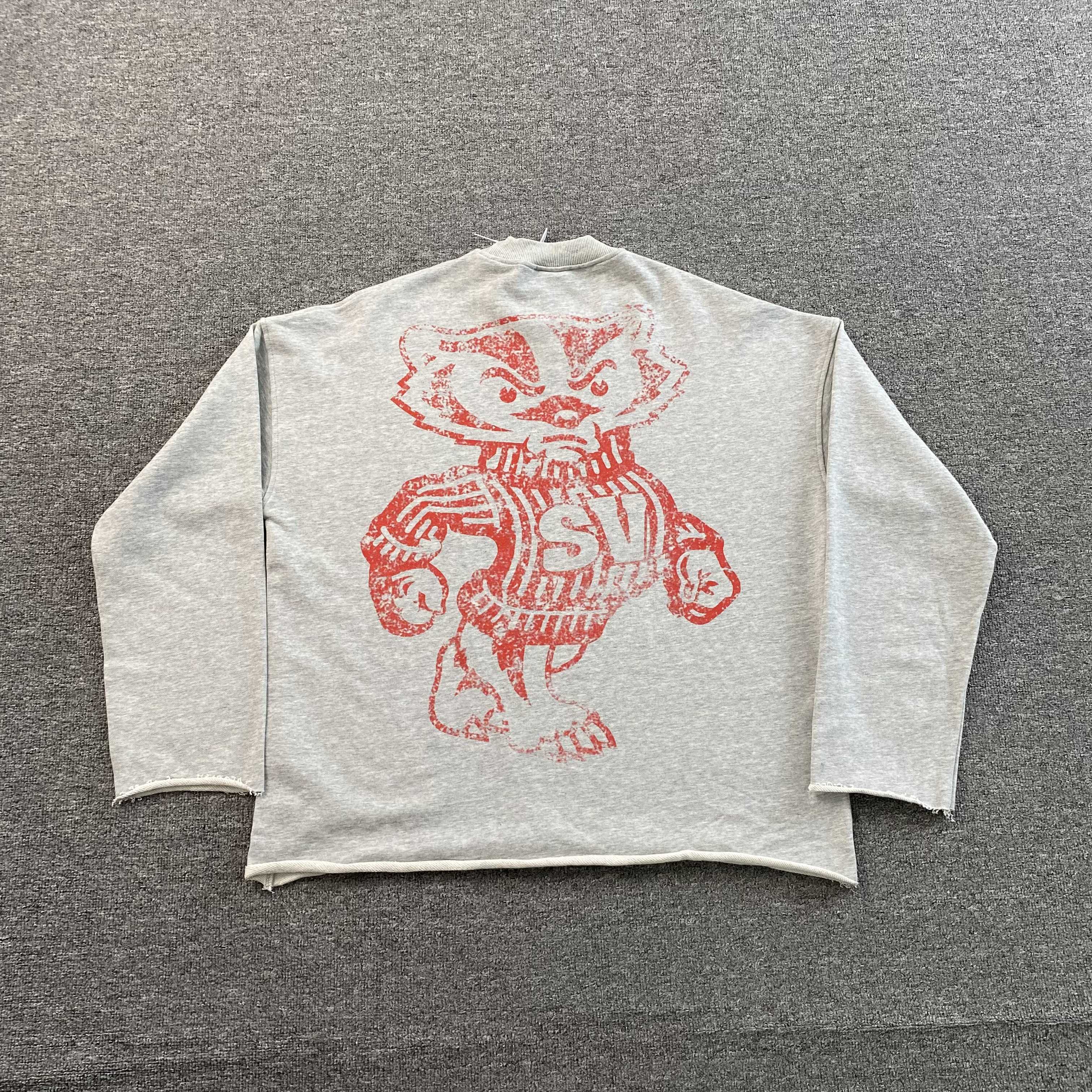SAINT VANITY BADGERS CREWNECK T SHIRT - PASTFRWRD