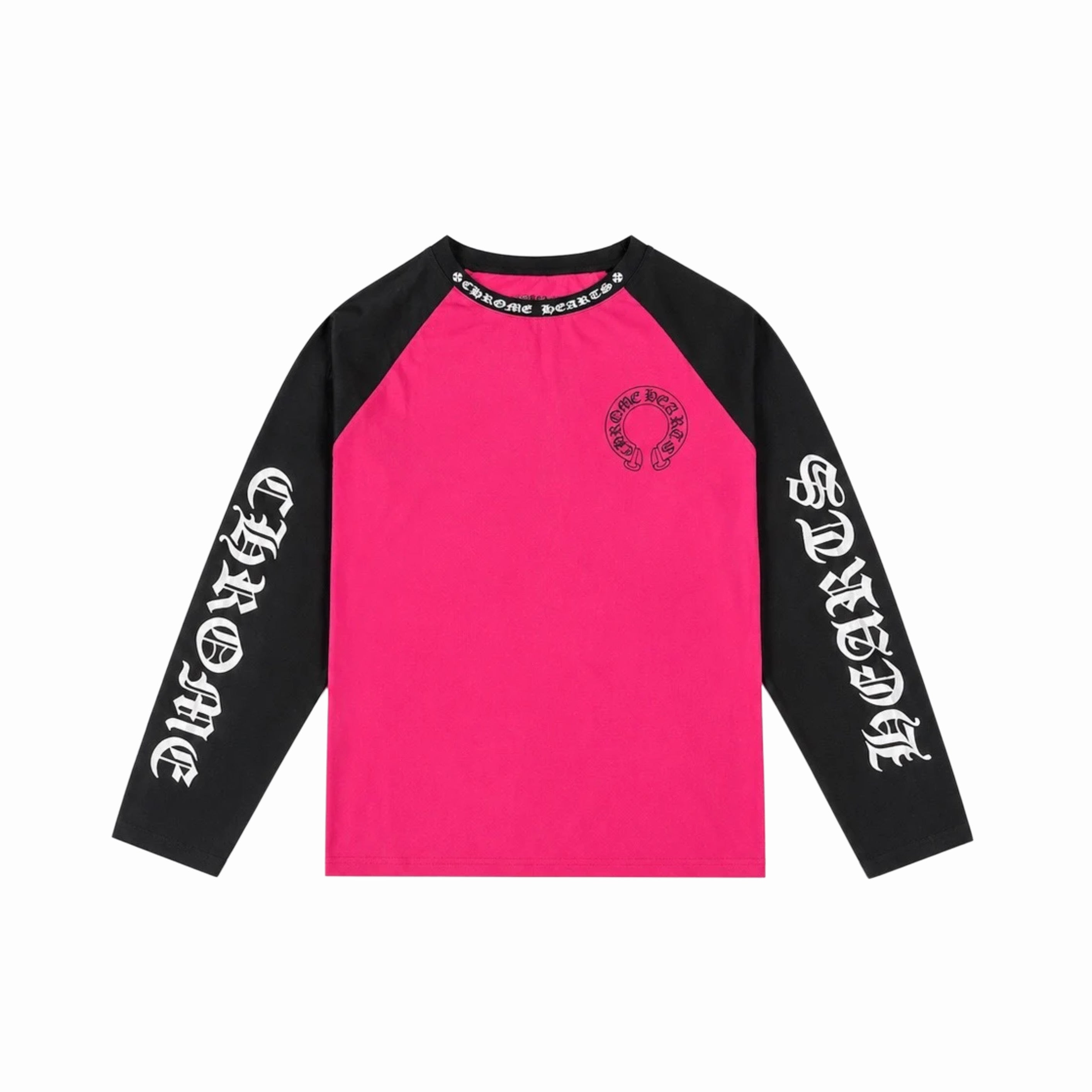 Chrome Hearts Horseshoe Neck Logo L/S T-Shirt - PASTFRWRD