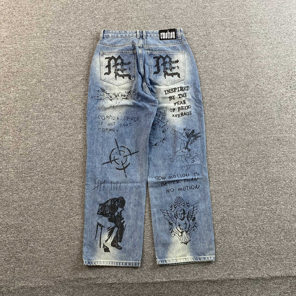 MIXED EMOTIONS CANVAS DENIMS - PASTFRWRD