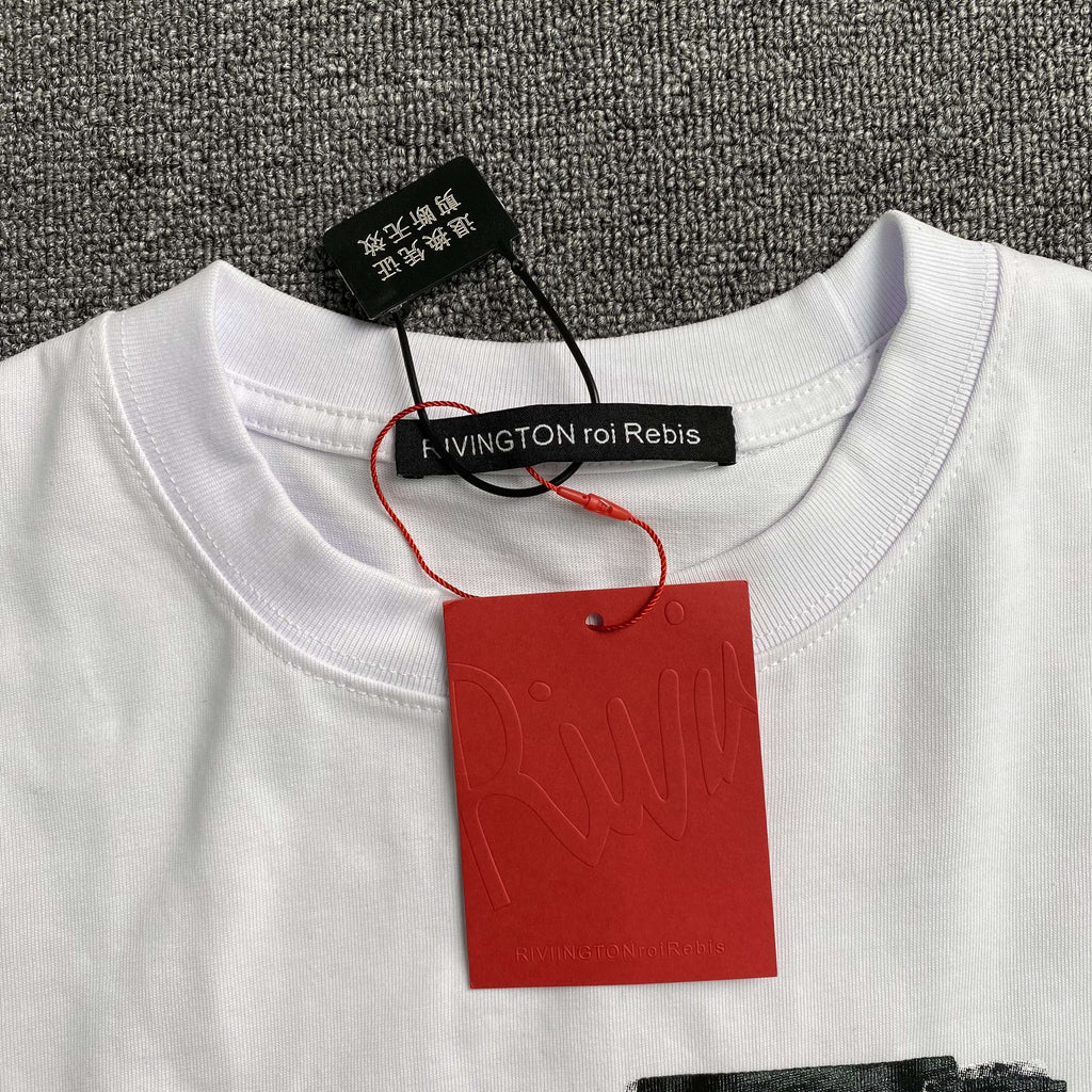 RIVINGTON roi Rebis Inri CVA Short-Sleeve Tee 'White' - PASTFRWRD
