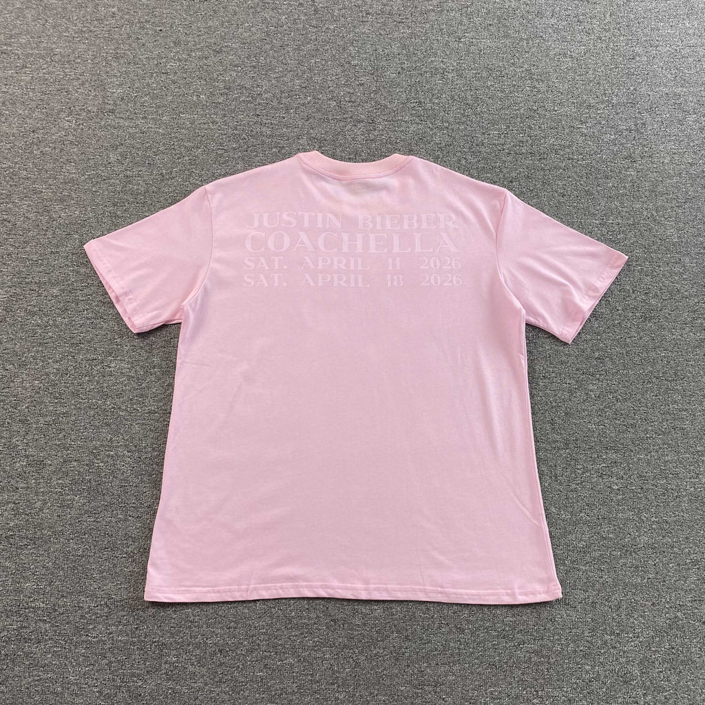 SKYLRK JUSTIN BEIBER COACHELLA 2026 SWAG T SHIRT - PASTFRWRD