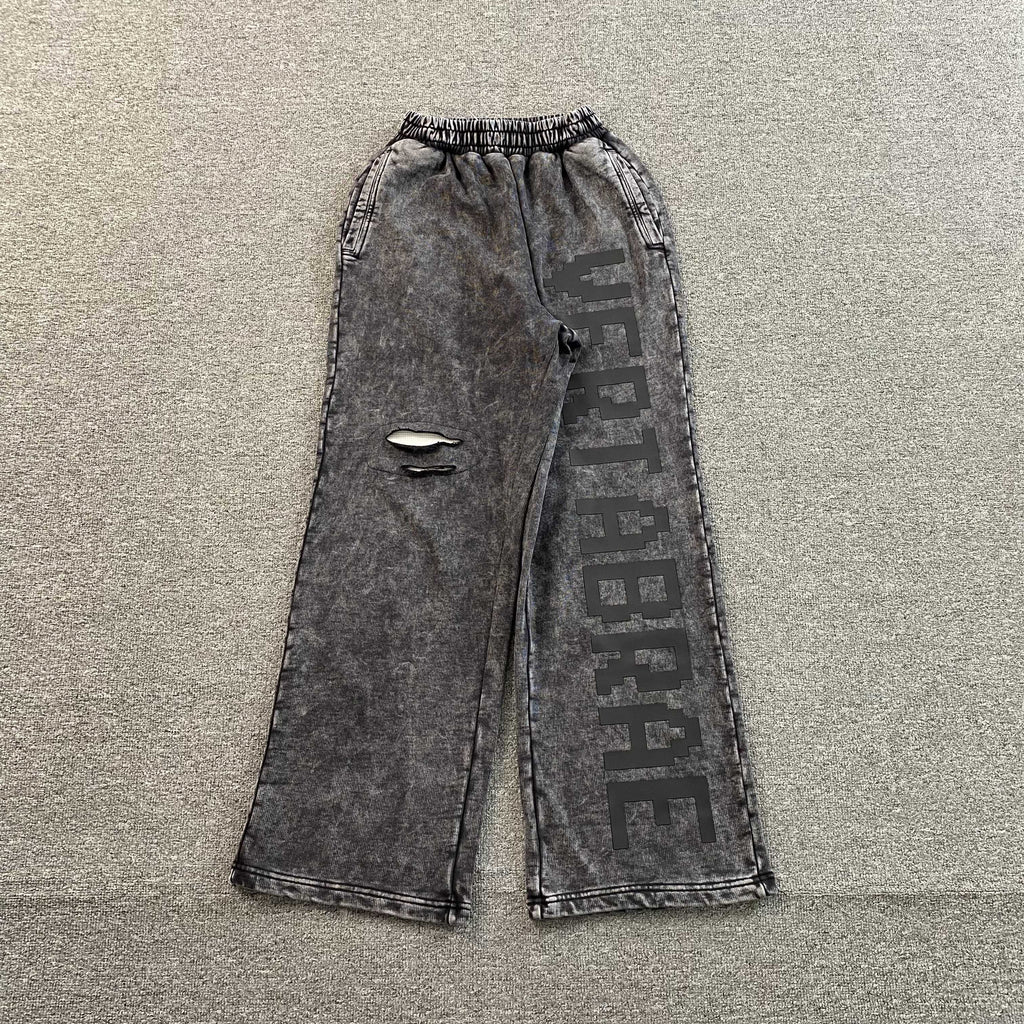 VERTABRAE C20 ASH GRAY SWEATPANTS - PASTFRWRD