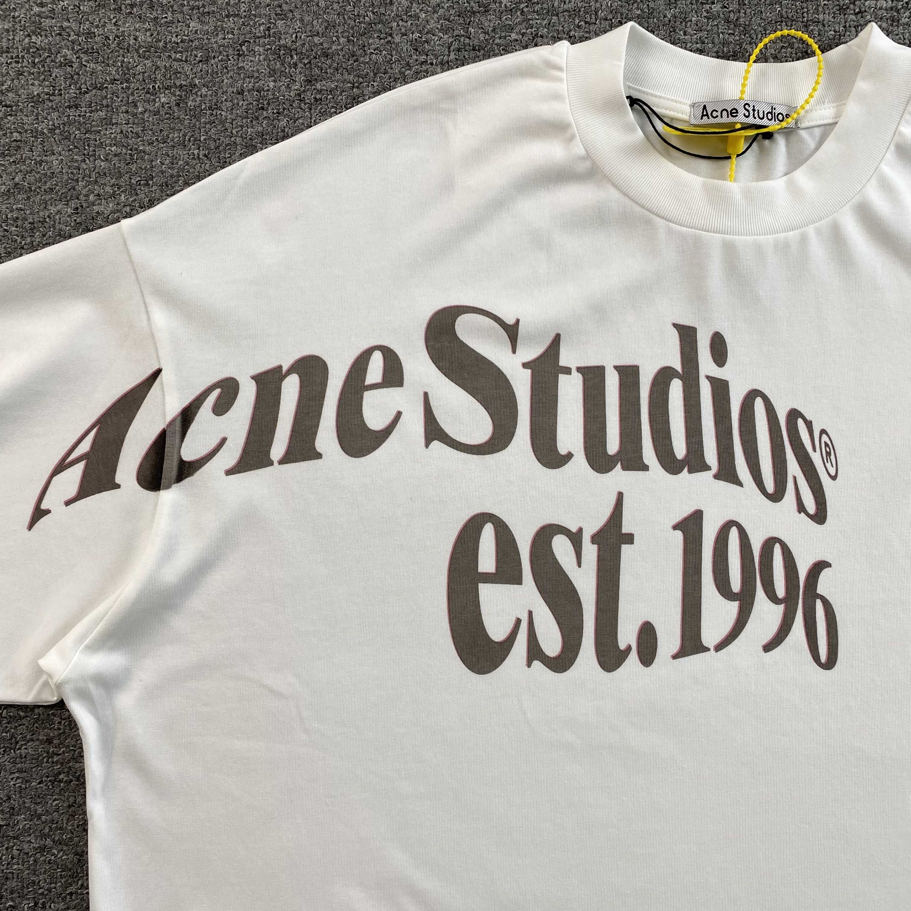 ACNE STUDIOS RELAXED FIT GRAPHIC T-SHIRT - PASTFRWRD
