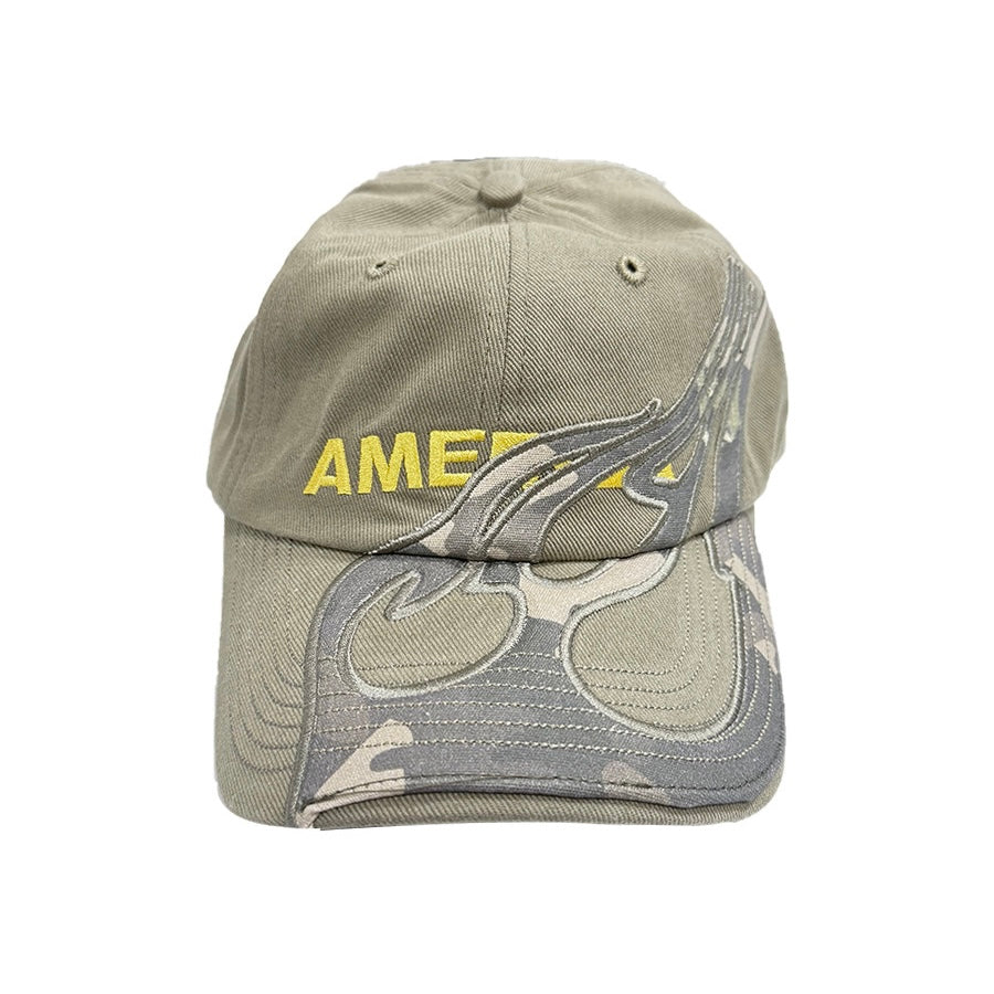 vetements x reebok 'america' camo flame cap - PASTFRWRD