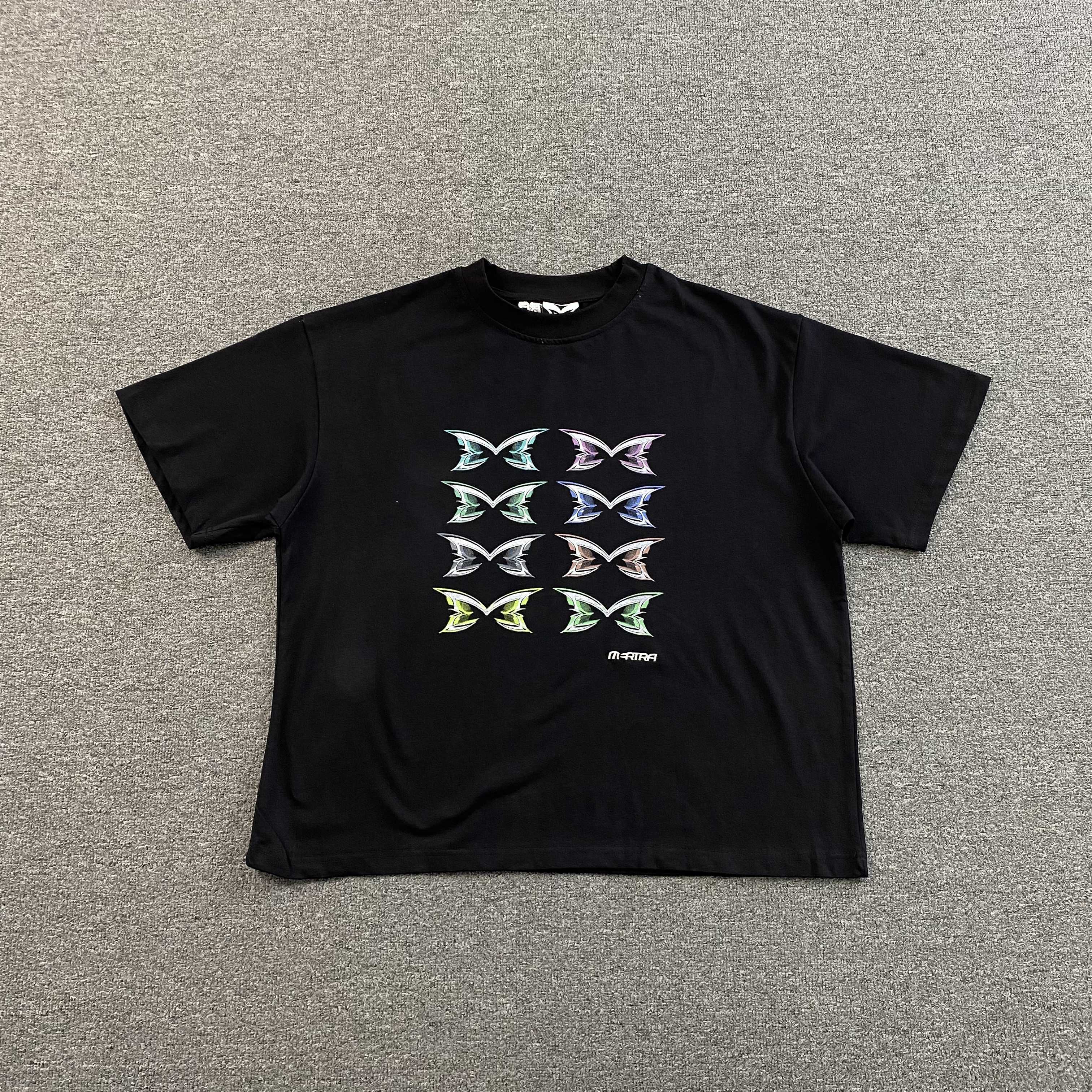 MERTRA STACKED LOGO T SHIRT - PASTFRWRD