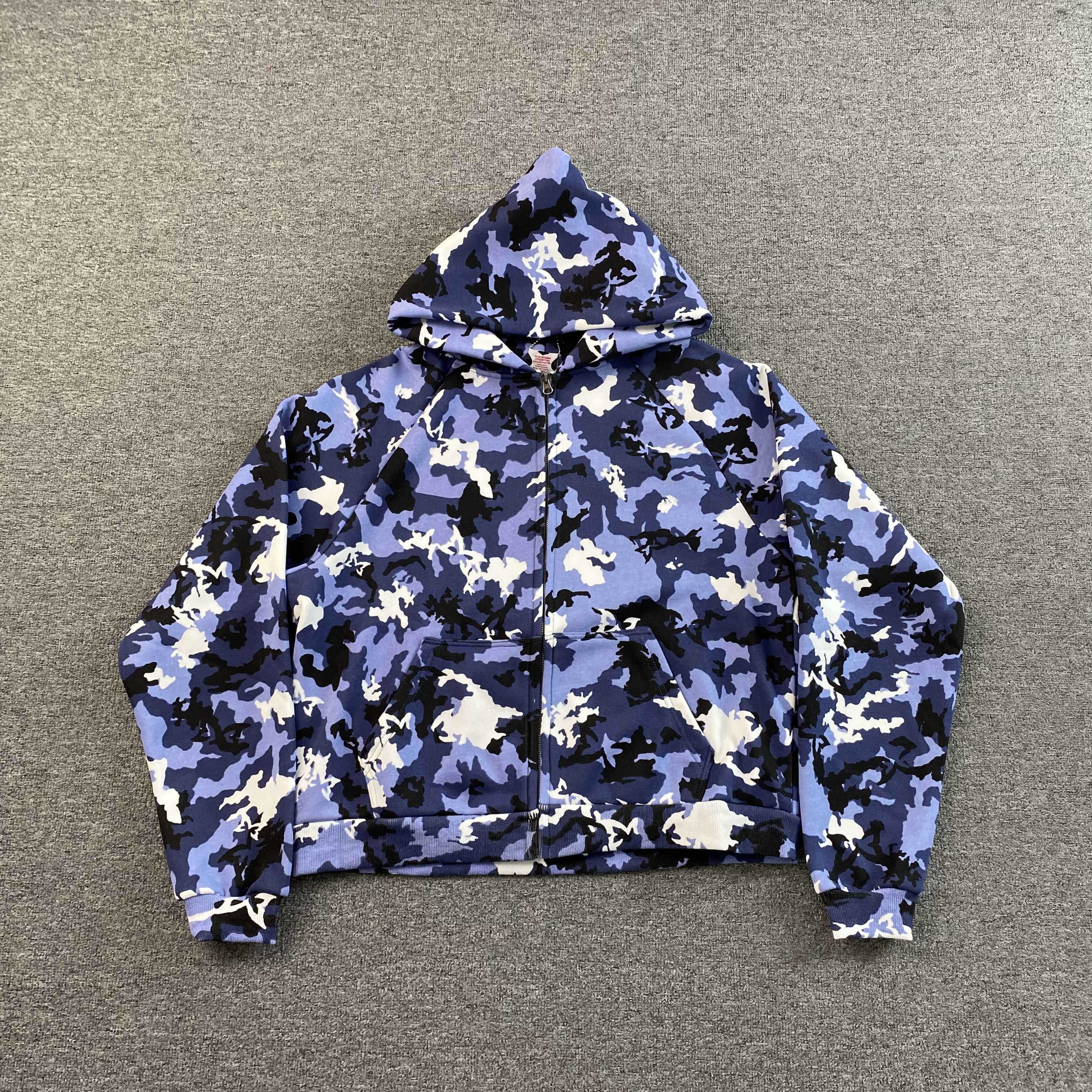 MERTRA TERRAIN CAMO HOOD ZIP UP - PASTFRWRD